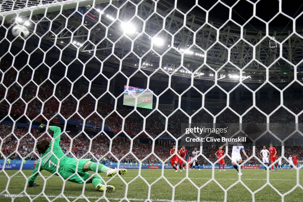 Switzerland v Costa Rica: Group E - 2018 FIFA World Cup Russia