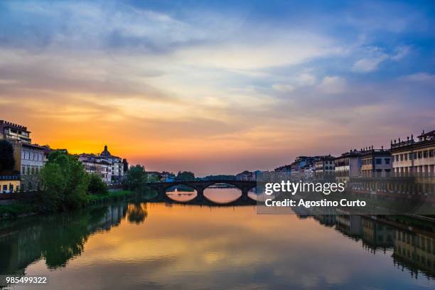 tramonto a firenze - curto stock pictures, royalty-free photos & images