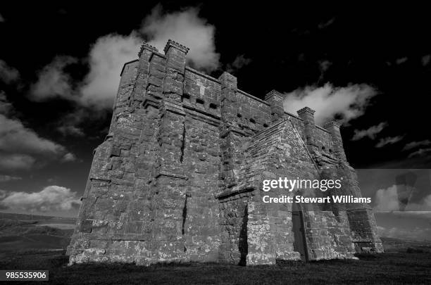 st catherines chapel abbotsbury ii - st catherines tower stock pictures, royalty-free photos & images