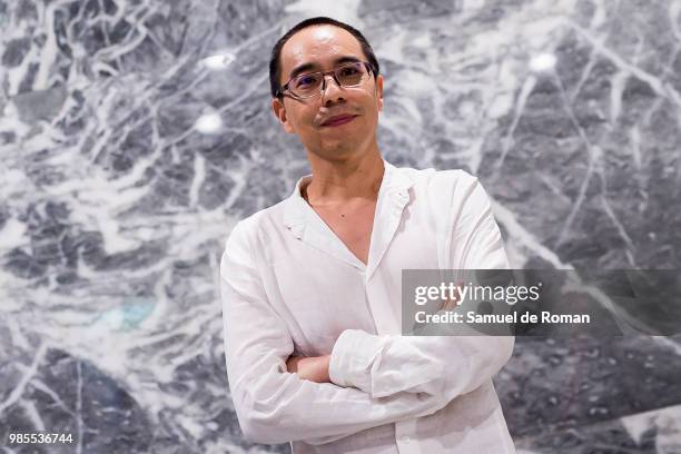 Apichatpong Weerasethakul Presents Spain Moving Images Festival in Madrid on June 27, 2018 in Madrid, Spain.