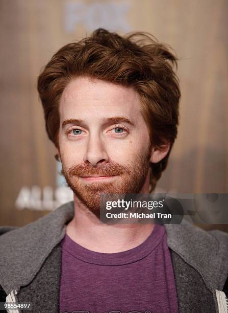 Seth Green arrives to the FOX 2010 All-Star Party held at Villa Sorisso on January 11, 2010 in Pasadena, California.