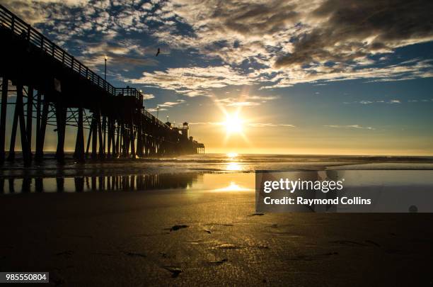 oceanside - oceanside pier stock pictures, royalty-free photos & images