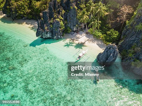 Palawan El Nido Entalula Island Beach Philippines Palawan El Nido Entalula Island Beach Philippines