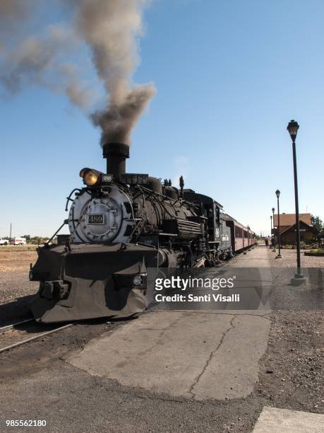 Antonito Train Station on June 15 in Chama New Mexico.