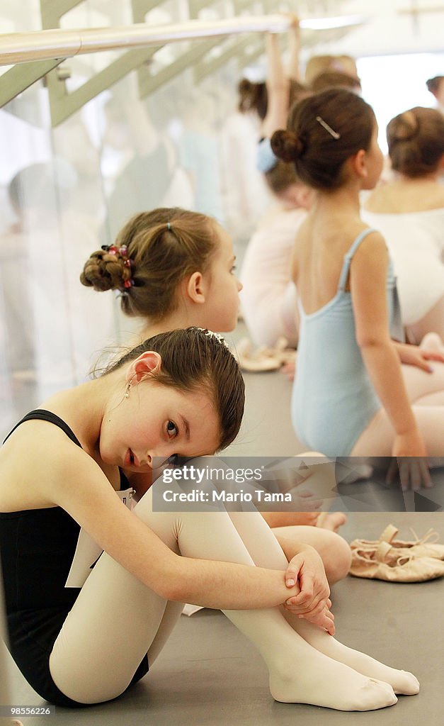 School of American Ballet Holds Tryouts For Kids