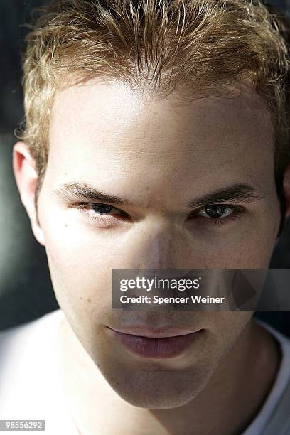 Actor Kellan Lutz poses for a portrait session for the Los Angeles Times on October 8 Los Angeles, CA. Published Image. CREDIT MUST READ: Spencer...