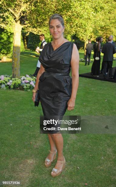 Tracey Emin attends the Argento Ball for the Elton John AIDS Foundation in association with BVLGARI & Bob and Tamar Manoukian on June 27, 2018 in...