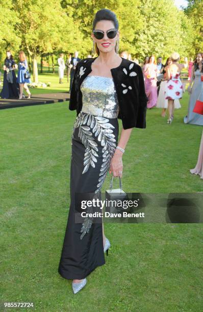Christina Estrada attends the Argento Ball for the Elton John AIDS Foundation in association with BVLGARI & Bob and Tamar Manoukian on June 27, 2018...