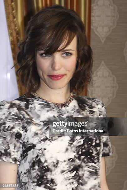 Rachel McAdams at the Four Seasons Hotel in Beverly Hills, California on March 27, 2009. Reproduction by American tabloids is absolutely forbidden.