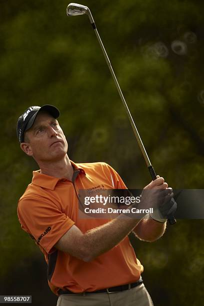 Verizon Heritage: Jim Furyk in action on Saturday at Harbour Town Golf Links. Hilton Head, SC 4/17/2010 CREDIT: Darren Carroll