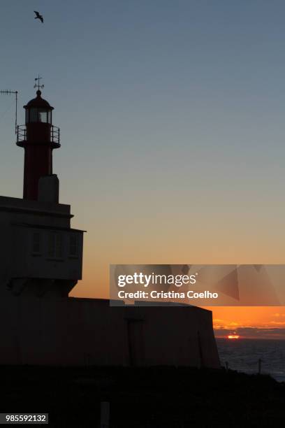 cabo raso lighthouse - raso 個照片及圖片檔