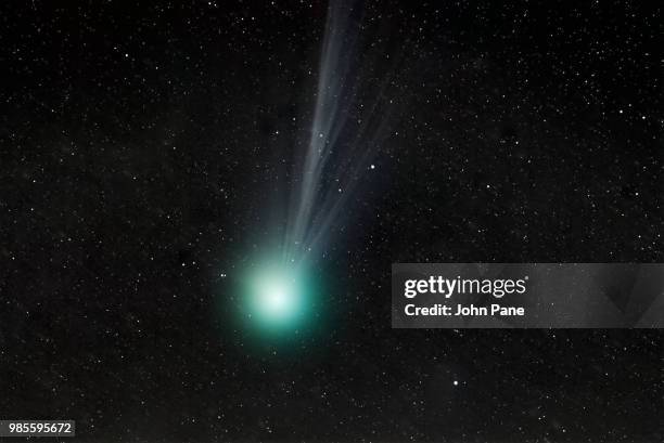 comet lovejoy (q2) 2015-01-10 - cometa imagens e fotografias de stock