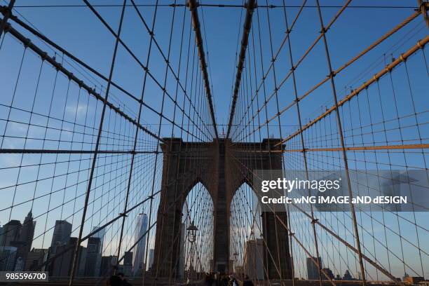 brooklyn bridge - mage stock pictures, royalty-free photos & images