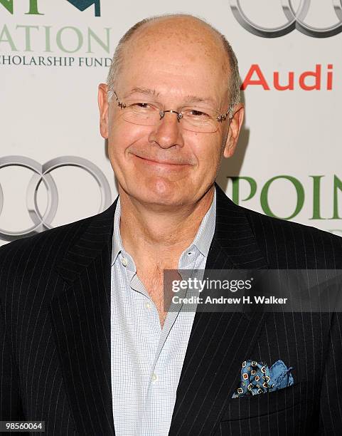 Harry Smith attends The Point Foundation's 3rd Annual Point Honors New York Gala at The Pierre Hotel on April 19, 2010 in New York City.