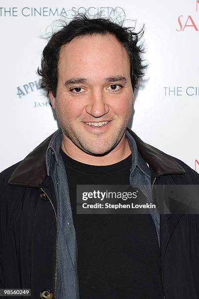 Actor Gregg Bello attends The Cinema Society screening of "Multiple Sarcasms" at AMC Loews 19th Street on April 19, 2010 in New York City.