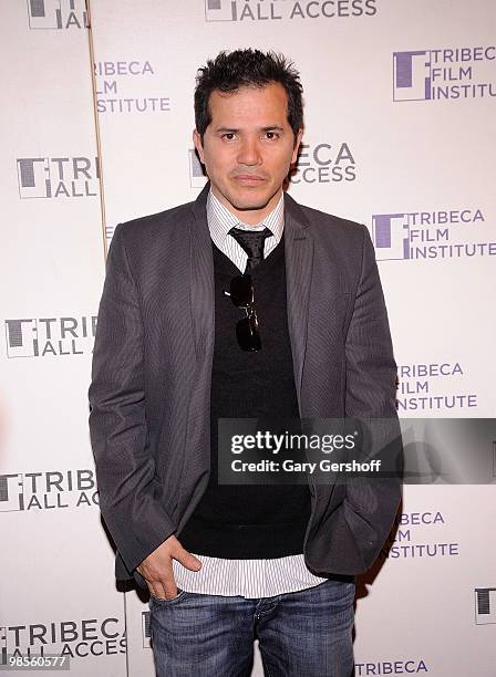 Actor John Leguizamo attends the TAA Kick Off Event at the 9th Annual Tribeca Film Festival at Hiro Ballroom at The Maritime Hotel on April 19, 2010...