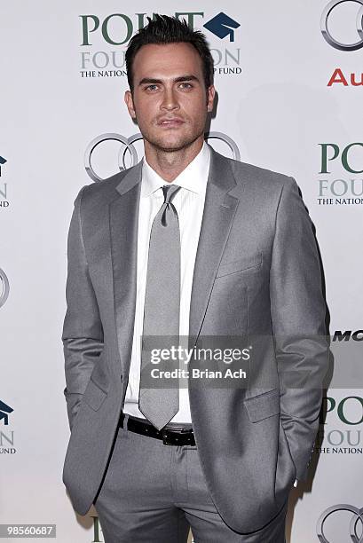 Actor Cheyenne Jackson attends The Point Foundation's 3rd Annual Point Honors New York Gala at The Pierre Hotel on April 19, 2010 in New York City.
