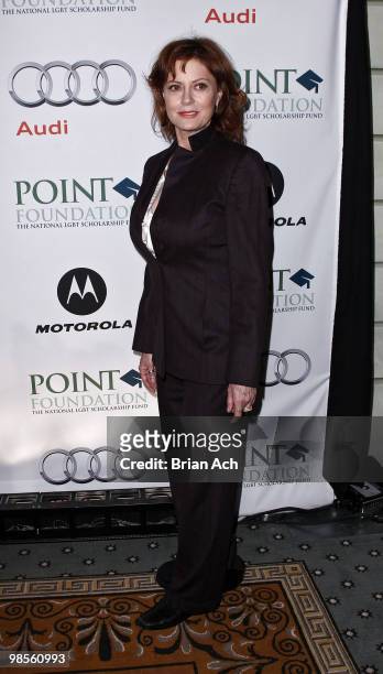 Actress Susan Sarandon attends The Point Foundation's 3rd Annual Point Honors New York Gala at The Pierre Hotel on April 19, 2010 in New York City.