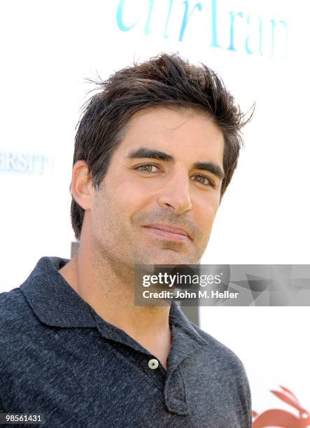 Actor Galen Gering attends the 7th Annual Hack n' Smack Celebrity Golf Tournament benefiting the Melanoma Research Foundation at El Caballero Country...