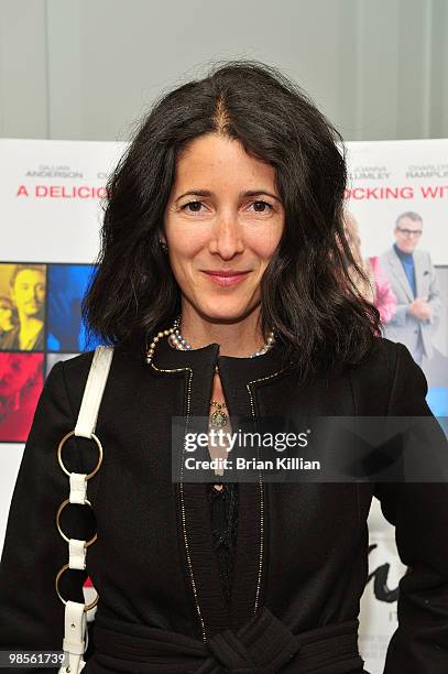 Socialite Amanda Ross attends a "Boogie Woogie" pre-screening cocktail party at Soho House on April 19, 2010 in New York City.