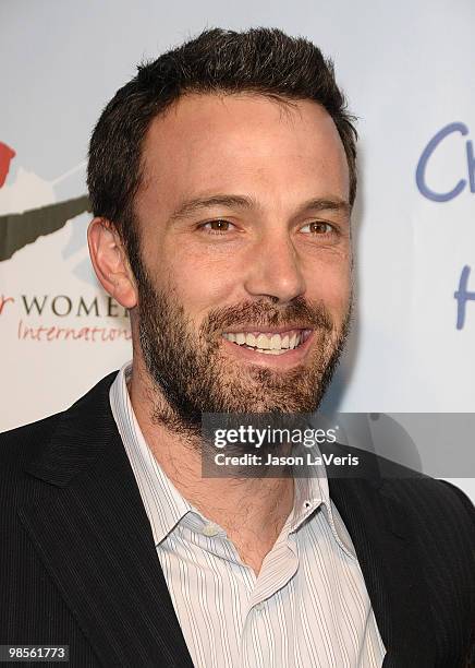 Actor Ben Affleck attends the Children Mending Hearts 3rd annual "Peace Please" gala at The Music Box at the Fonda Hollywood on April 16, 2010 in Los...