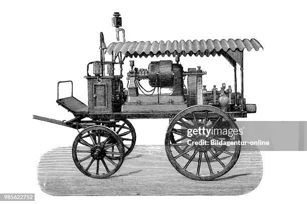 1900s Fire Engine 1,024 Old Fire Engine Stock Photos, High-Res Pictures, and Images ...