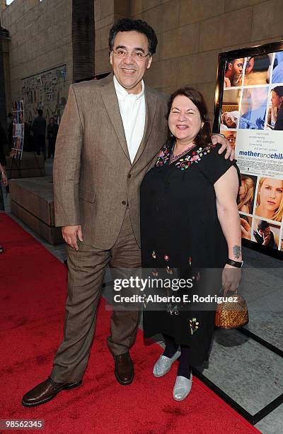 Directors Allison Anders and Rodrigo Garcia arrive at the premiere of Sony Pictures Classics' "Mother And Child" held at the Egyptian Theatre on...