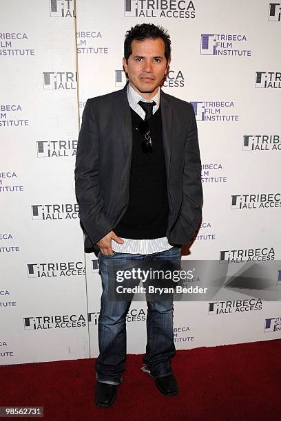 Actor John Leguizamo attends the Tribeca All Acces kick off during the 2010 Tribeca Film Festival at Hiro Ballroom at The Maritime Hotel on April 19,...