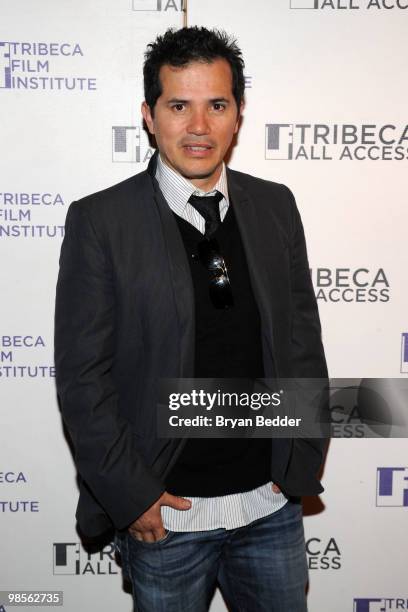 Actor John Leguizamo attends the Tribeca All Acces kick off during the 2010 Tribeca Film Festival at Hiro Ballroom at The Maritime Hotel on April 19,...