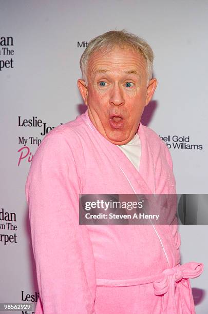 Actor Leslie Jordan attends the opening night of "My Trip Down The Pink Carpet" at The Midtown Theater on April 19, 2010 in New York City.