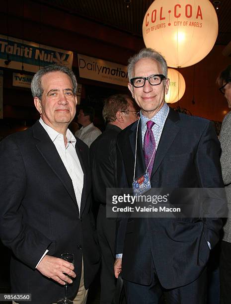 Director Jay Roth and writer Howard Rodman attend City Of Lights, City Of Angels Film Festival on April 19, 2010 in Los Angeles, California.