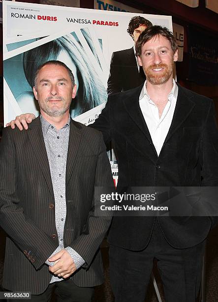 Director of COLCOA Francois Truffard and writer Jeremy Doner attends City Of Lights, City Of Angels Film Festival on April 19, 2010 in Los Angeles,...