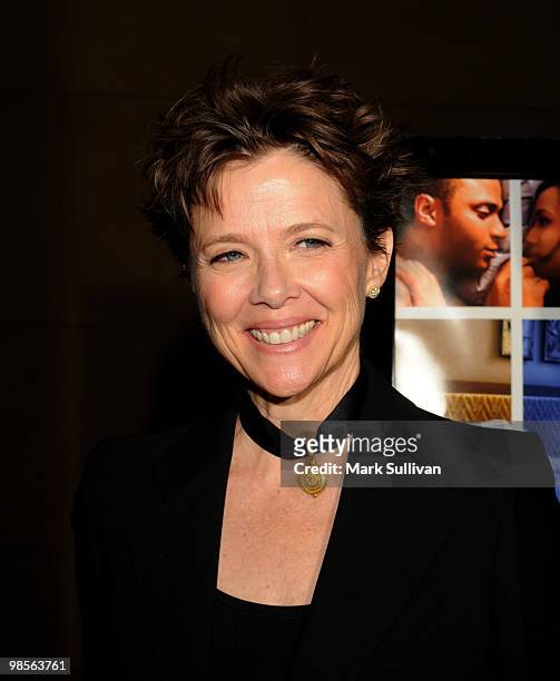Actress Annette Bening arrives at the "Mother And Child" Los Angeles premiere held at the Egyptian Theatre on April 19, 2010 in Hollywood, California.