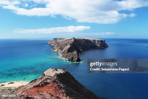 vila de porto santo,portugal - porto santo stock-fotos und bilder