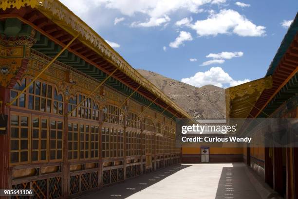 drepung monastery, lhasa - drepung monastery stock pictures, royalty-free photos & images
