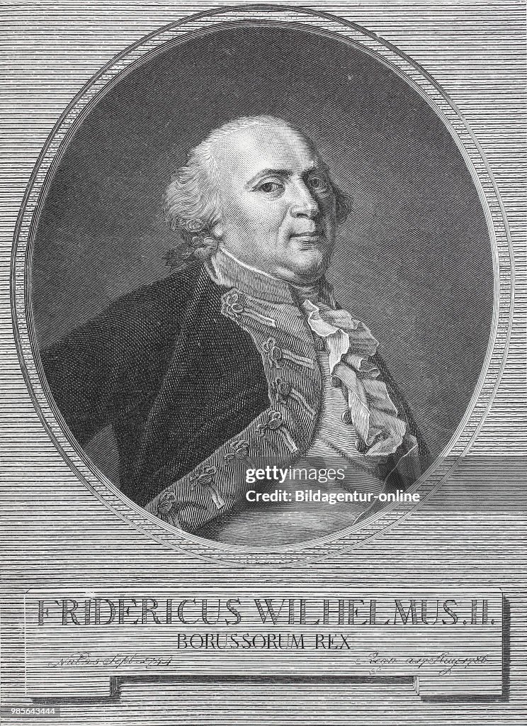 Portrait of Frederick William II