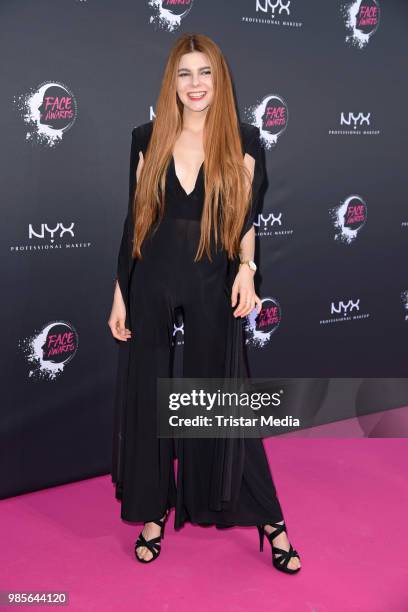 Klaudia Giez attends the NYX Face Awards 2018 on June 27, 2018 in Berlin, Germany.