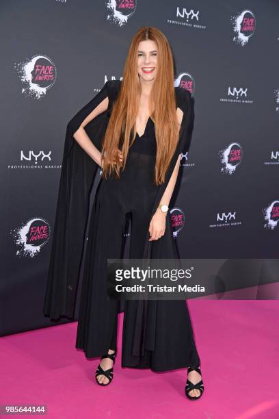 Klaudia Giez attends the NYX Face Awards 2018 on June 27, 2018 in Berlin, Germany.