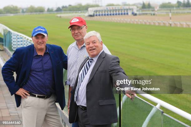 Jim Aston Neal Mednick and Bob Hunter are the owners behind Jack of Hearts Racing, who have decent shot at winning Saturday's Queen's Plate with...