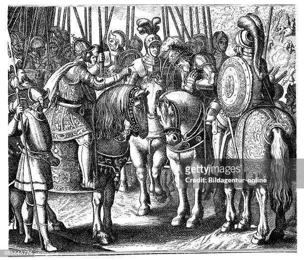 Elector John Frederick I of Saxony, also known as Frederick the Magnanimous, June 30, 1503 - March 3 meets Charles V, February 24, 1500 - September...