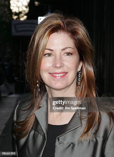 Actress Dana Delany attends the Cinema Society screening of "Multiple Sarcasms" at AMC Loews 19th Street East 6 theater on April 19, 2010 in New York...