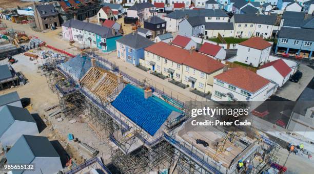 new housing development - cade stockfoto's en -beelden