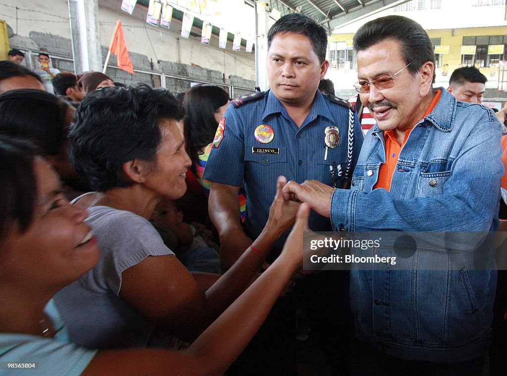 Philippine Presidential Candidate Joseph Estrada's Birthday Luncheon