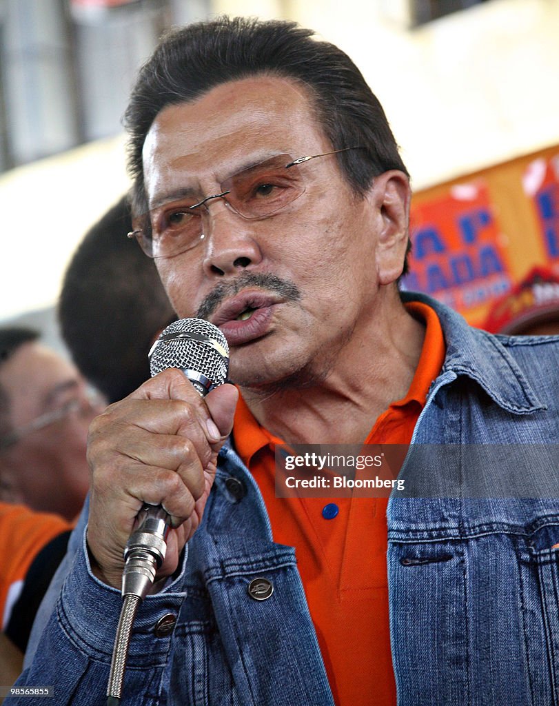 Philippine Presidential Candidate Joseph Estrada's Birthday Luncheon