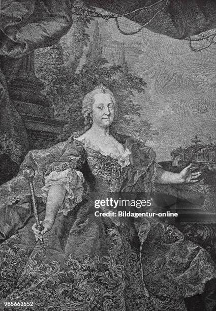 Maria Theresa Walburga Amalia Christina, 13 May 1717 - 29 November 1780, was the only female ruler of the Habsburg dominions and the last of the...