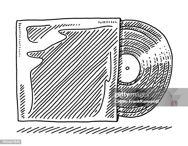 乙烯基記錄和封面圖 - frankramspott 幅插畫檔、美工圖案、卡通及圖標