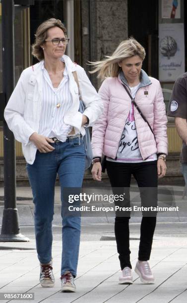 Lucia Urdangarin is seen on June 18, 2018 in Vitoria-Gasteiz, Spain.