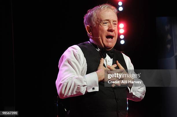 Leslie Jordan attends the Off-Broadway opening night of "My Trip Down The Pink Carpet" at The Midtown Theater on April 19, 2010 in New York City.
