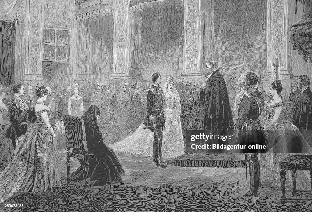 Wedding of Prince Henry of Prussia and Princess Irene of Hesse 1888
