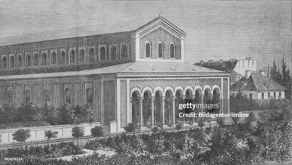 The church and basilica Sankt Bonifacius at Munich